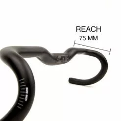 Ergotec-Humpert Cintre Gravel Ergotec Randonneur ER-20 31,8 Mm Noir