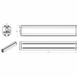 Doctibike Batterie VAE Sur Cadre Compatible Bosch PowerPack 36V -Alhonga Soldes batterie vae sur cadre compatible bosch powerpack 36v full 3