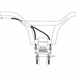 Oxford Câbles De Frein Vélo BMX Rotors Kit Darxide -Alhonga Soldes cables de frein velo bmx rotors kit darxide full 3