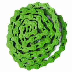 YBN Chain Chaîne Vélo BMX FIXIE Single Speed Verte