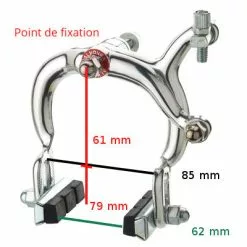 Newton Etrier De Frein Caliper Avant Ou Arrière Pour Jante Vélo 650B 7 Newton Etrier De Frein Caliper Avant Ou Arrière Pour Jante Vélo 650B -Alhonga Soldes etrier de frein caliper avant ou arriere pour jante velo 650b full 3