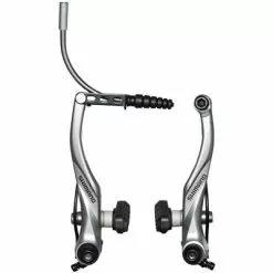 Etrier Frein Vélo V-Brake Argent BR-T4000 Shimano -Alhonga Soldes etrier de frein velo v brake avant shimano br t4000 argent full