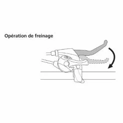 Shimano Manette De Freinage Et Dérailleur Vélo 3 Vitesses Noir -Alhonga Soldes manette de freinage et derailleur velo 3 vitesses noir full 4