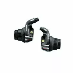Paire De Manettes Tournantes Revoshift 3x7 Tourney Shimano