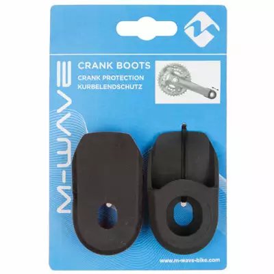 M-Wave Paire De Protections De Manivelles De Pédalier - Noir 6 M-Wave Paire De Protections De Manivelles De Pédalier - Noir – Image 6