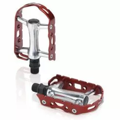 Pédales De Vélo Ultralight Rouge VTT VTC - XLC