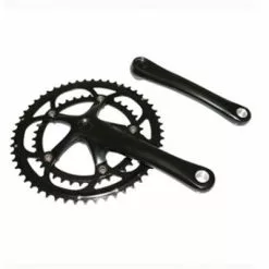 P2R Pédalier 9 à 10 Vitesses Double Plateaux 39-53 Dents