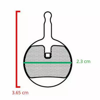 Brakco Plaquettes Organiques Pour Frein à Disque De Vélo - AVID BB5 6 Brakco Plaquettes Organiques Pour Frein à Disque De Vélo - AVID BB5 – Image 6