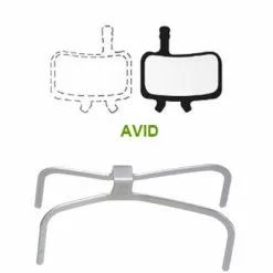 Brakco Plaquettes Organiques Pour Frein à Disque Vélo AVID Juicy -Alhonga Soldes plaquettes organiques pour frein a disque velo avid juicy full 5