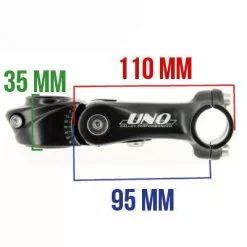 Uno Potence Inclinable Aheadset Pour Guidon Vélo 31.8 Mm 7 Uno Potence Inclinable Aheadset Pour Guidon Vélo 31.8 Mm -Alhonga Soldes potence inclinable aheadset pour guidon velo 31 8 mm full 4