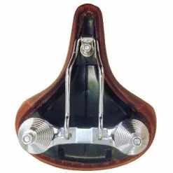 VELO Selle De Vélo Rétro Cruiser Grand Confort Marron -Alhonga Soldes selle de velo retro cruiser grand confort marron full 3