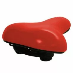 Selle Vélo Confortable Rouge - Dutch Perfect