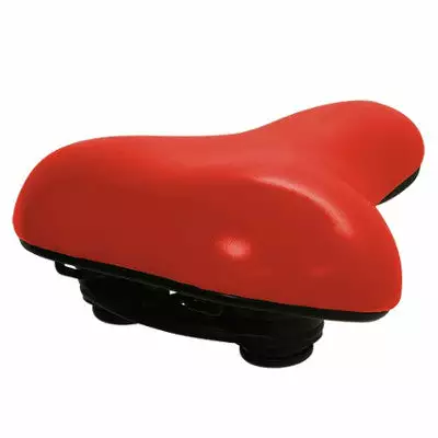 Selle Vélo Confortable Rouge - Dutch Perfect 1 Selle Vélo Confortable Rouge - Dutch Perfect
