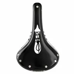 Selle Vélo Cuir Brooks B17 Carved Noire Pour Homme -Alhonga Soldes selle velo cuir brooks b17 carved noire pour homme full 4