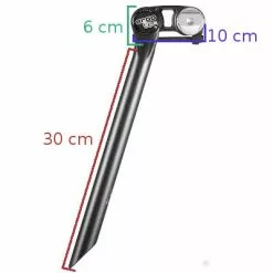 Ergotec-Humpert Tige De Selle Réglable Futura Ergotec -Alhonga Soldes tige de selle reglable futura ergotec full 6