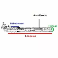 Uno Tige De Selle Suspendue 27,2 Mm Pour Vélo -Alhonga Soldes tige de selle suspendue 27 2 mm pour velo full 4