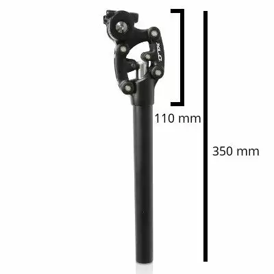 Tige De Selle Vélo Suspendue Parallélogramme 27,2 Mm SP-S11 XLC 3 Tige De Selle Vélo Suspendue Parallélogramme 27,2 Mm SP-S11 XLC – Image 3