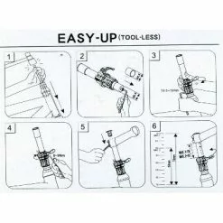 Tube Aheadset à Réglage Rapide En Hauteur Easy Up Satori -Alhonga Soldes tube aheadset a reglage rapide en hauteur easy up satori full 4