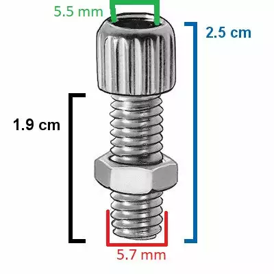 Point Vis De Réglage De Cable De Frein De Vélo 4 Point Vis De Réglage De Cable De Frein De Vélo – Image 4
