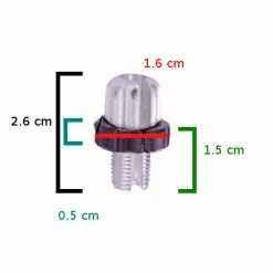 Brandless Vis De Réglage Levier De Frein M10 Pour Vélo -Alhonga Soldes vis de reglage levier de frein m10 pour velo full 3